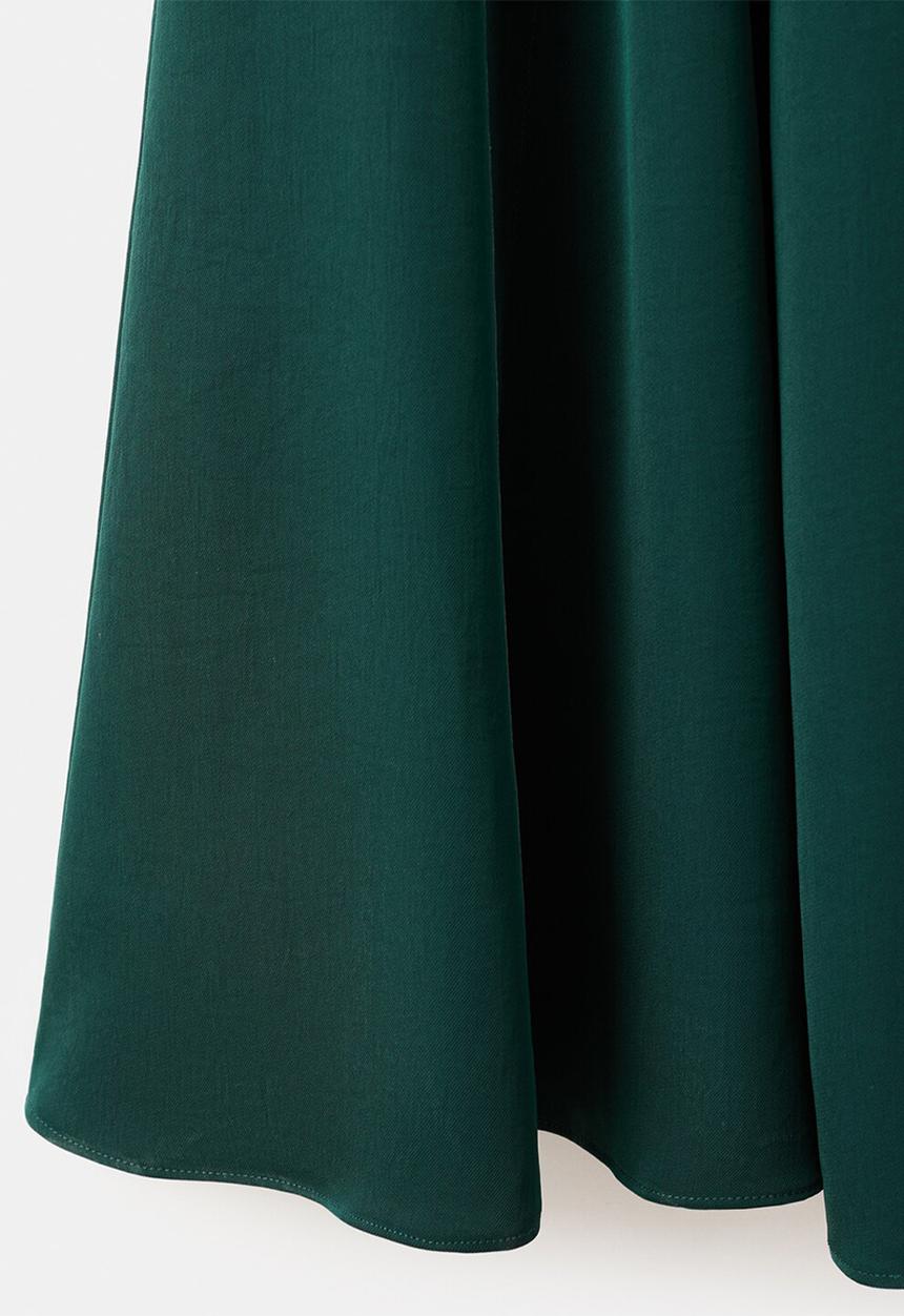 MANGO - Dress ruby - green