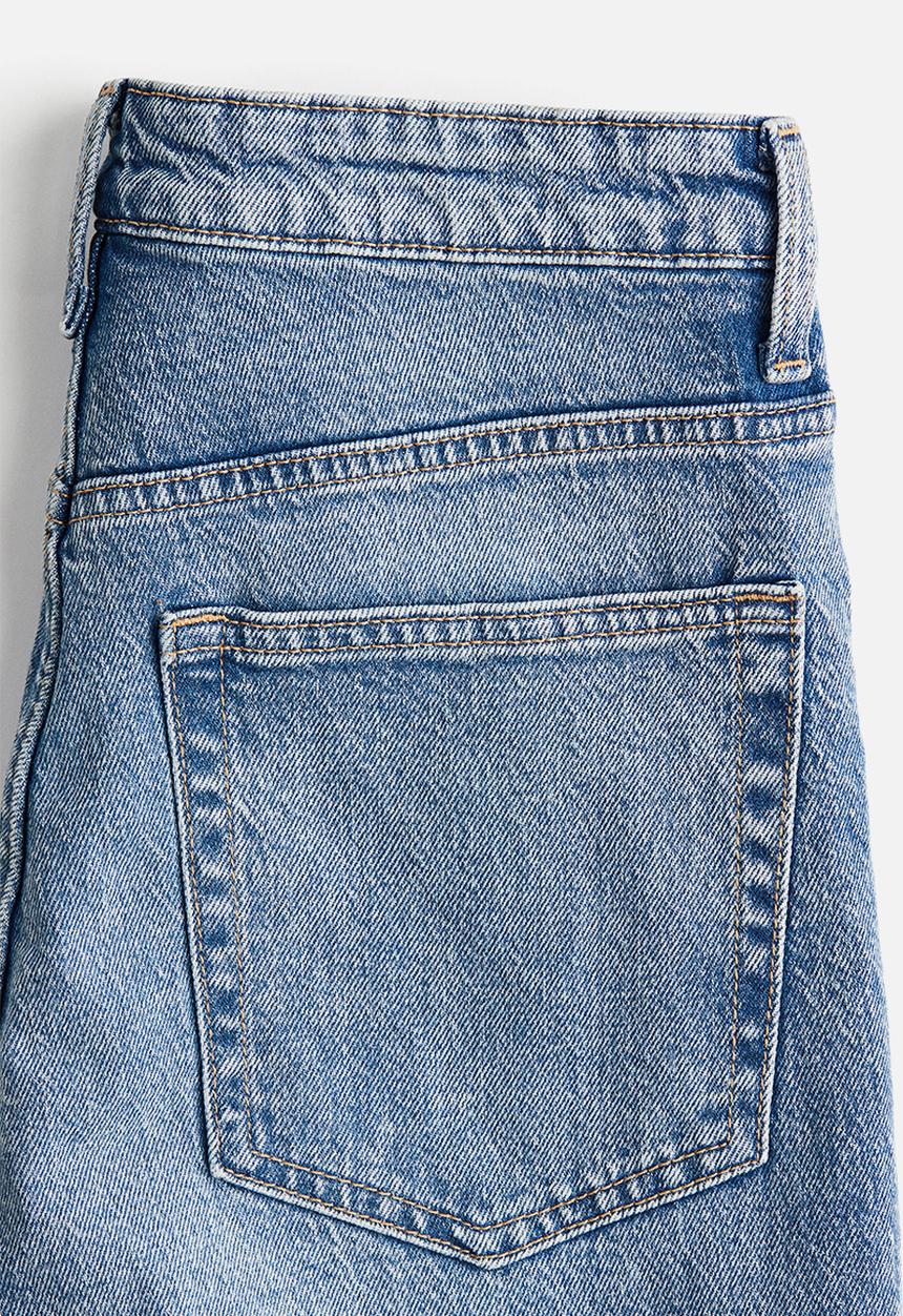 H&M - Bootcut high jeans -  denim blue 