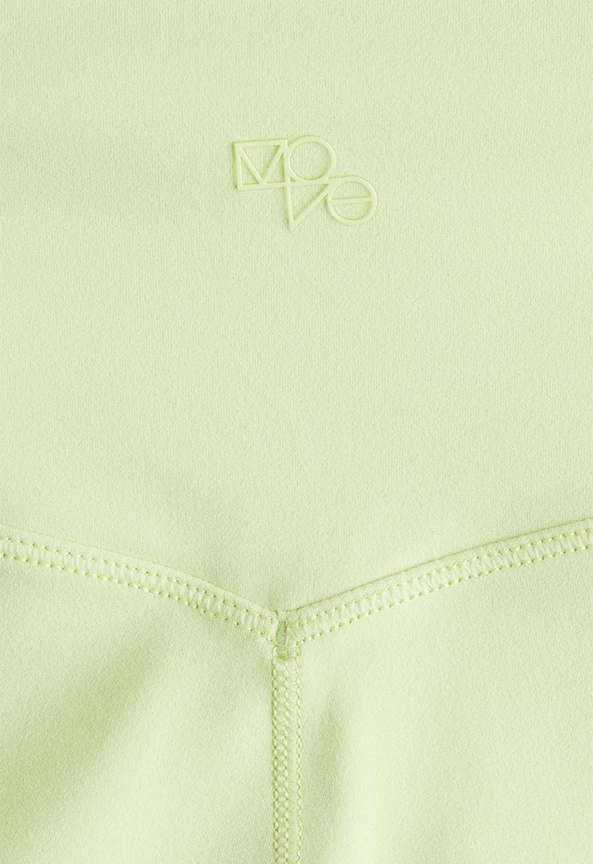 H&M - Sports cycling shorts with softmove™ lycra® - light green