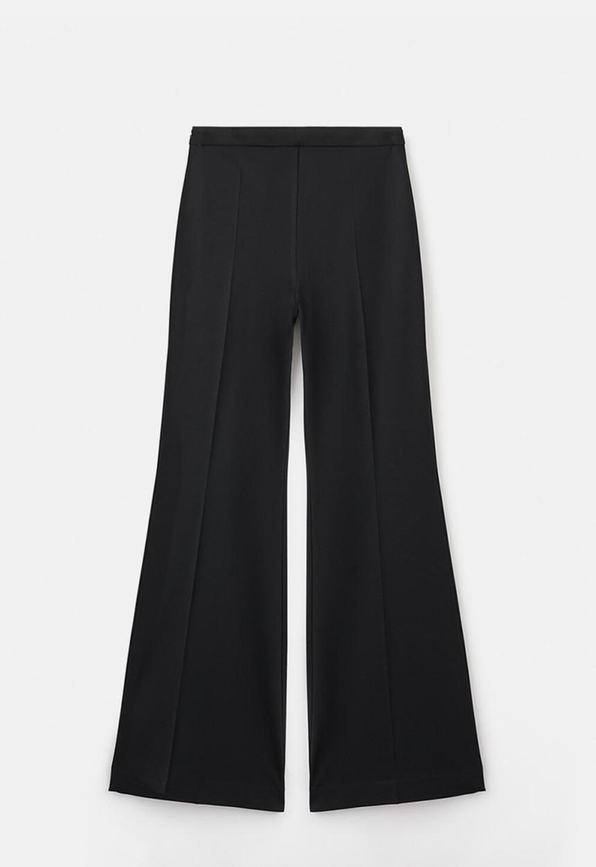 MANGO - Trousers fijis - black