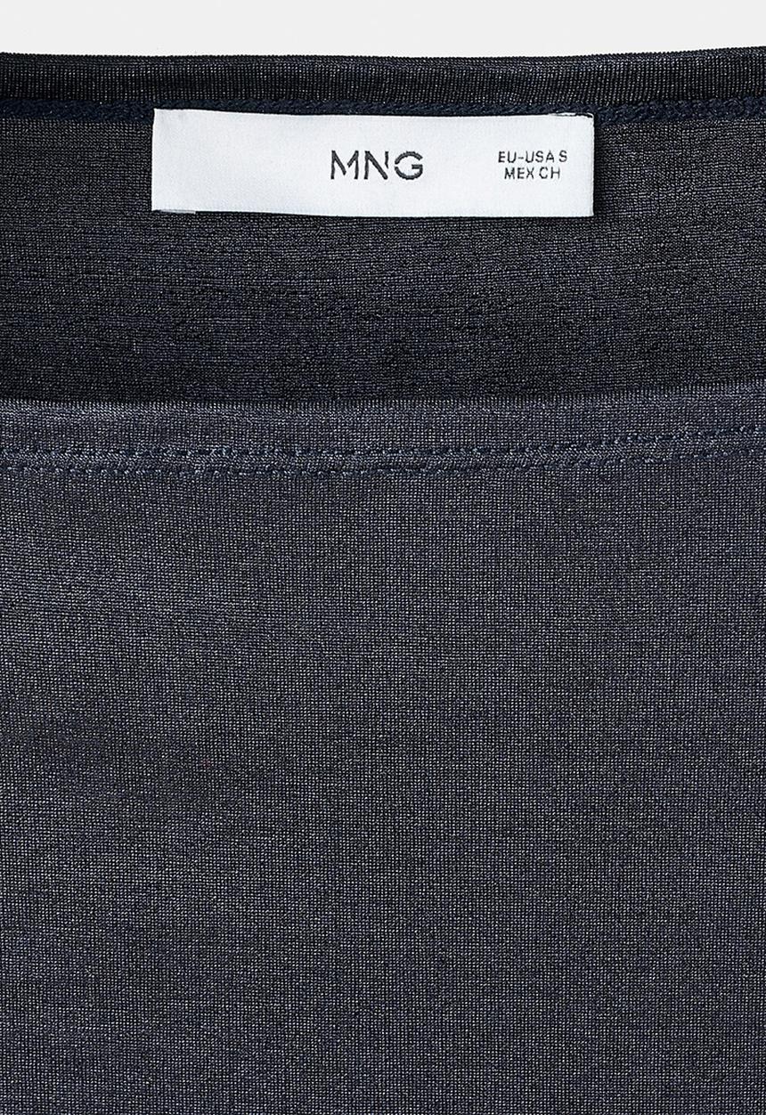 MANGO - T-shirt xlalo - navy