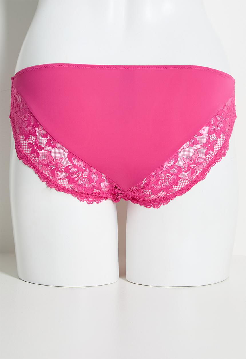 DORINA - Willa-2pp brief - pink & black