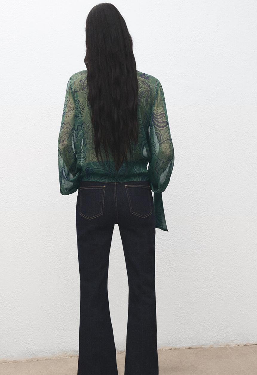 MANGO - Blouse divine - green