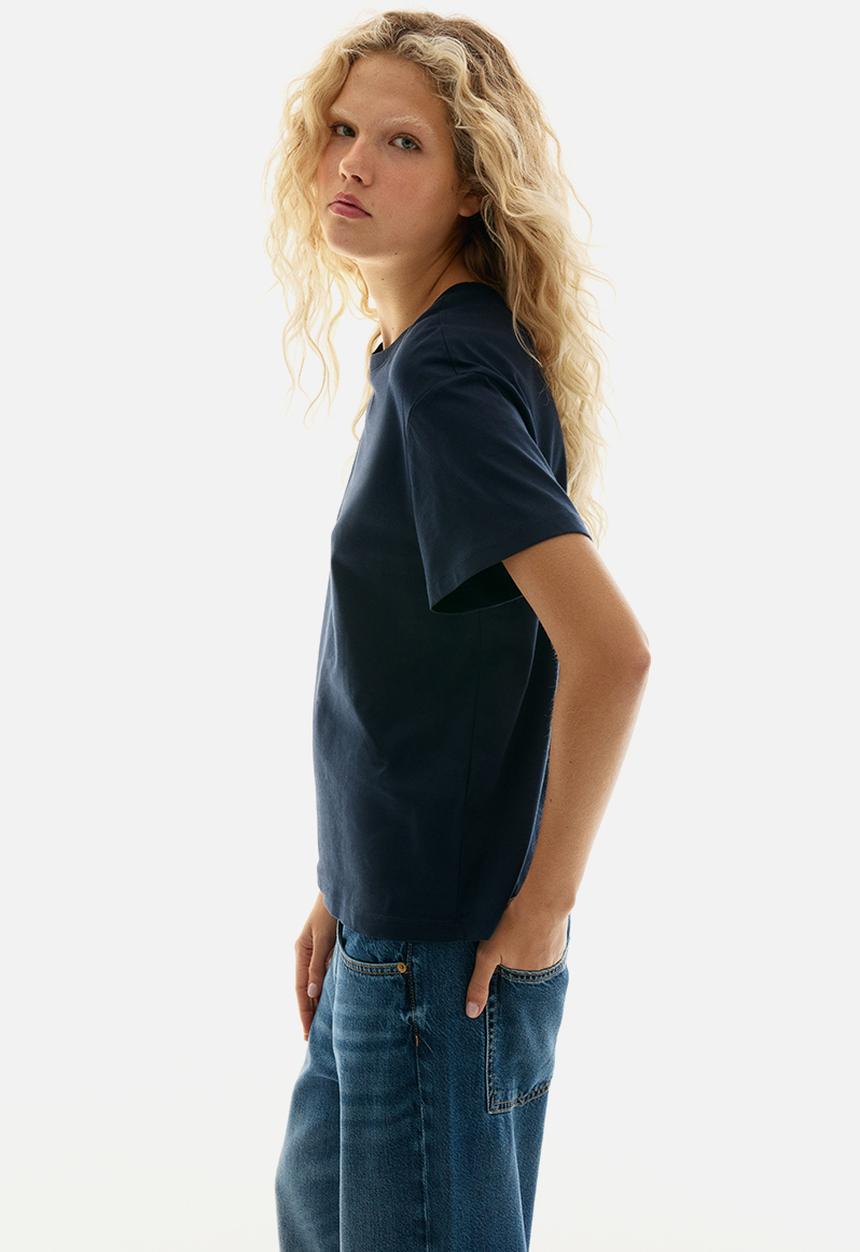 H&M - Loose-fit T-shirt - navy blue