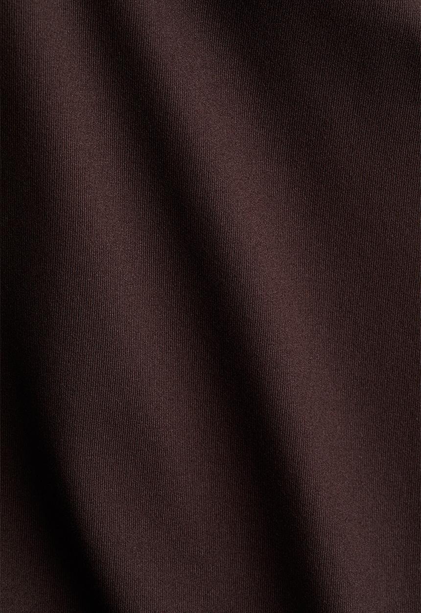 H&M - Microfibre T-shirt - dark brown