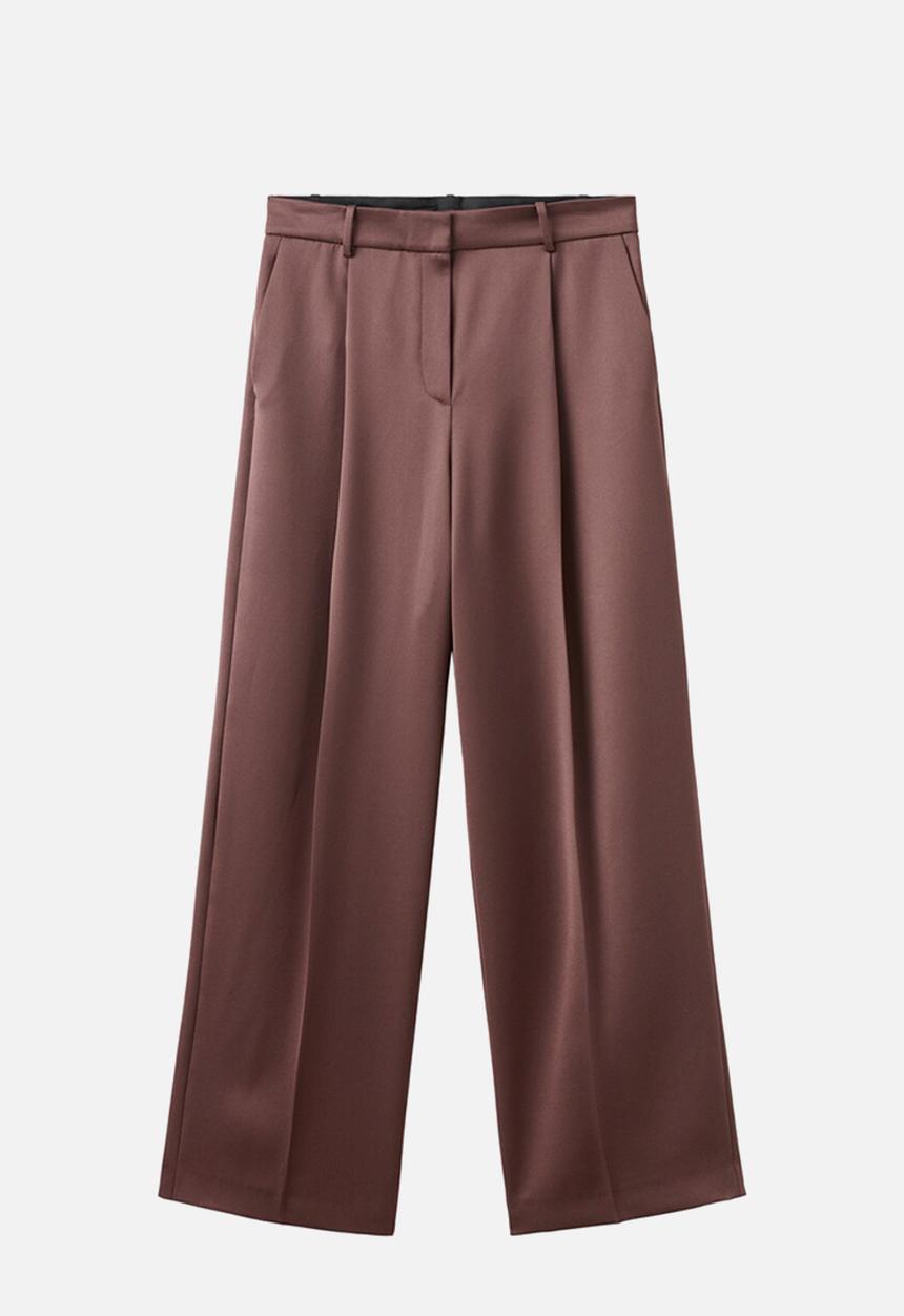 MANGO - Trousers gilda - brown