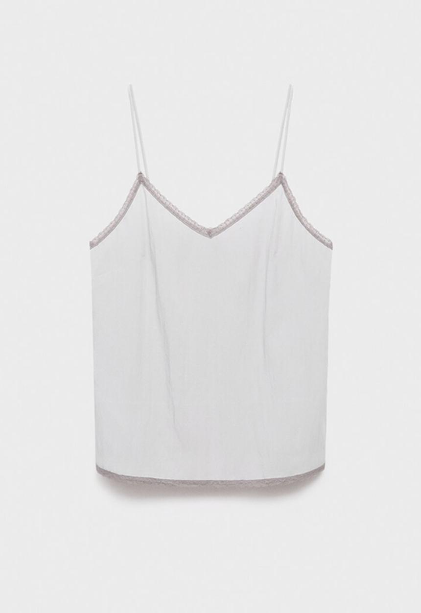 MANGO - Pyjama top paraiso- grey