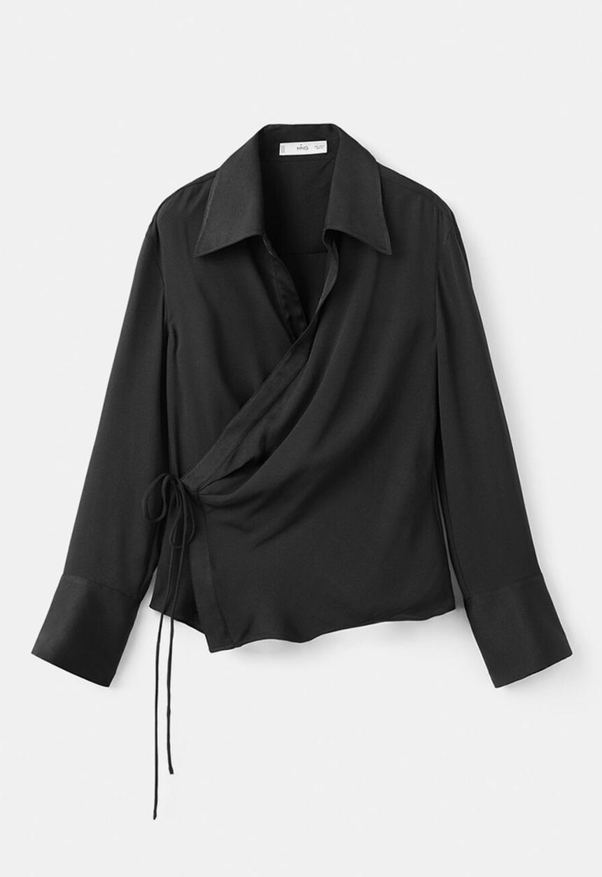 MANGO - Shirt rider - black