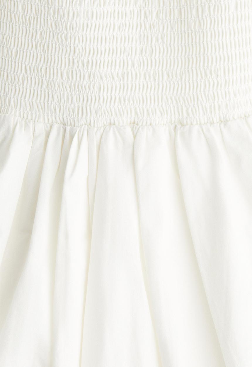 H&M - Twist-detail dress - white