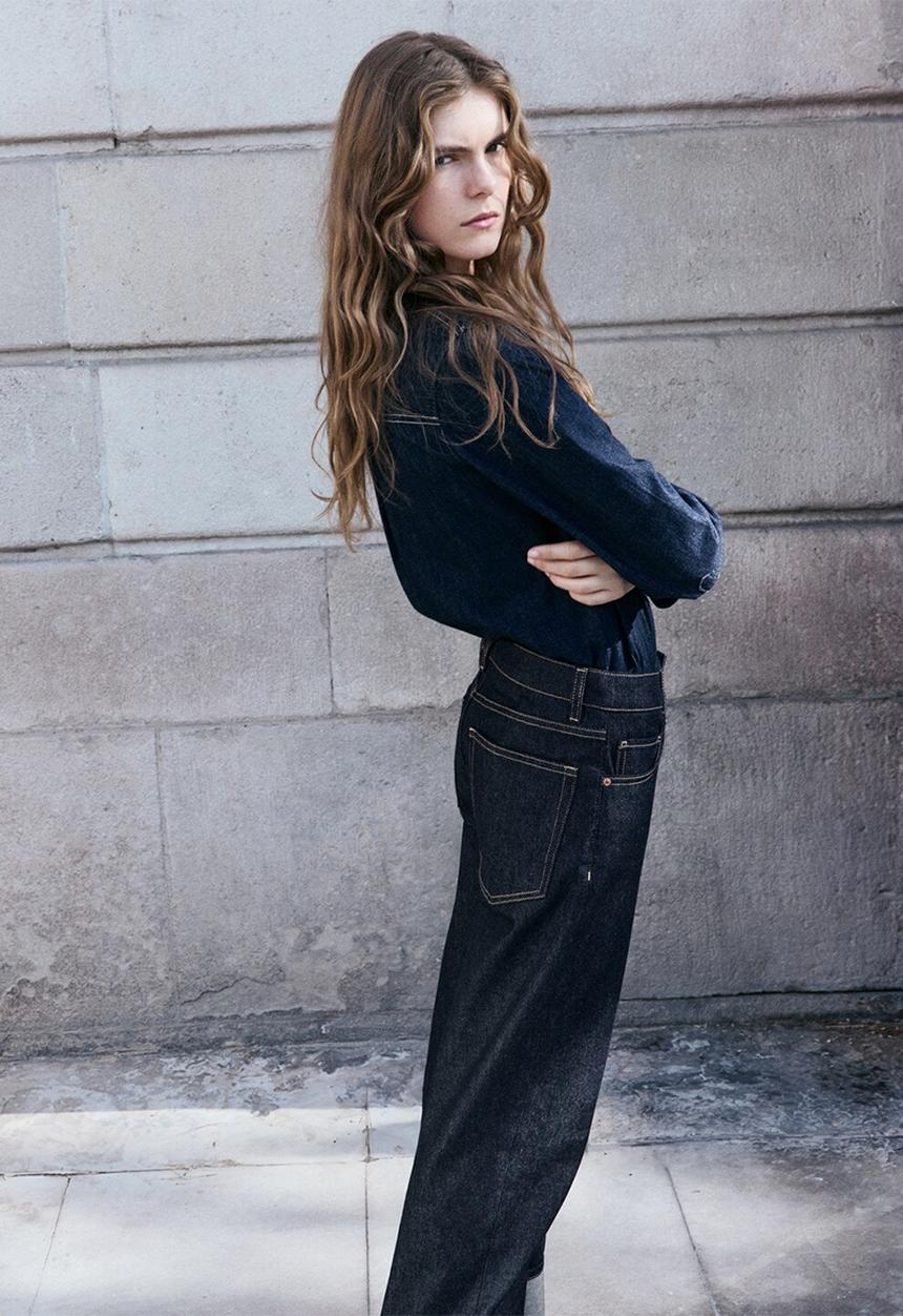 MANGO - Jeans mina - open blue