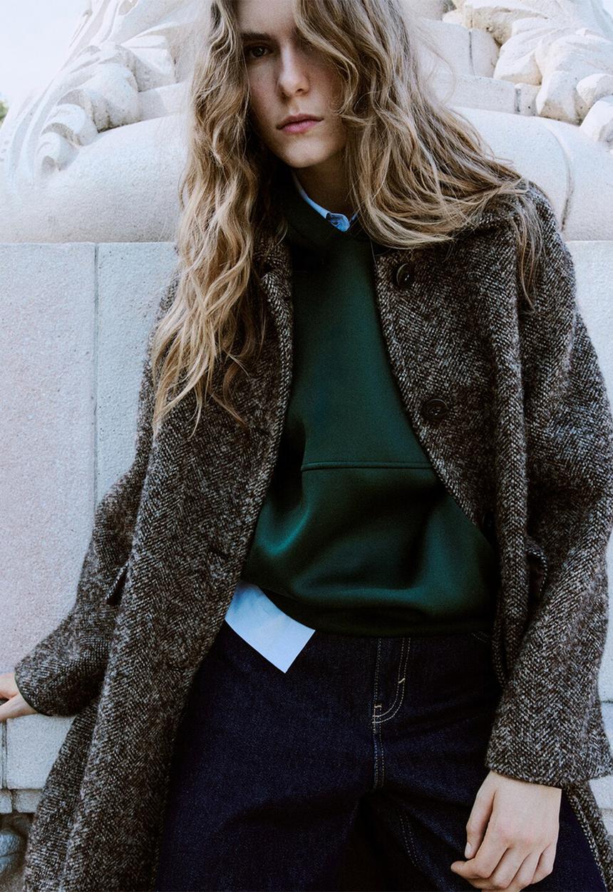MANGO - Sweatshirt neia - green