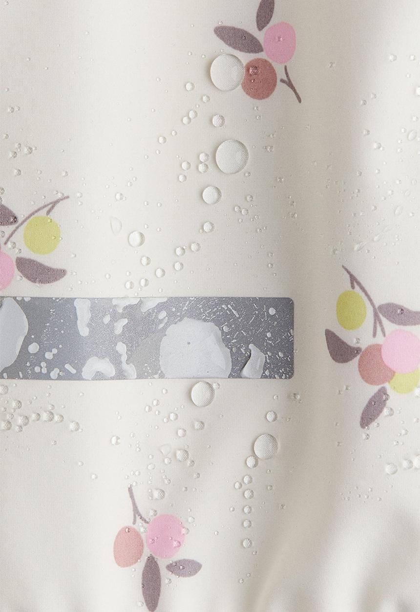 H&M - Water-resistant softshell jacket - cream berries