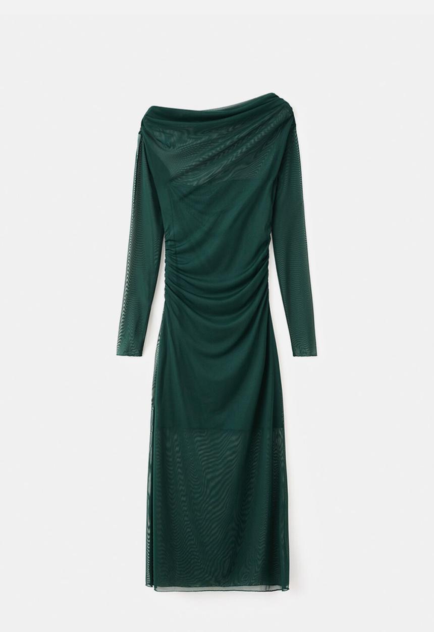 MANGO - Dress aitana - green