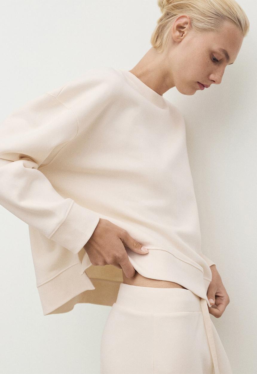 MANGO - Pyjama sweatshirt paulinho- yellow