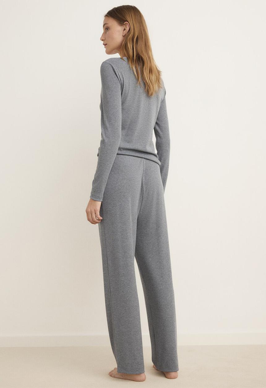 MANGO - Pyjama t-shirt balance- grey