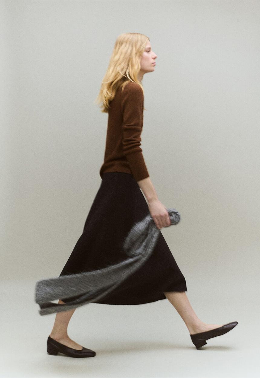 MANGO - Sweater cuiner - dark brown