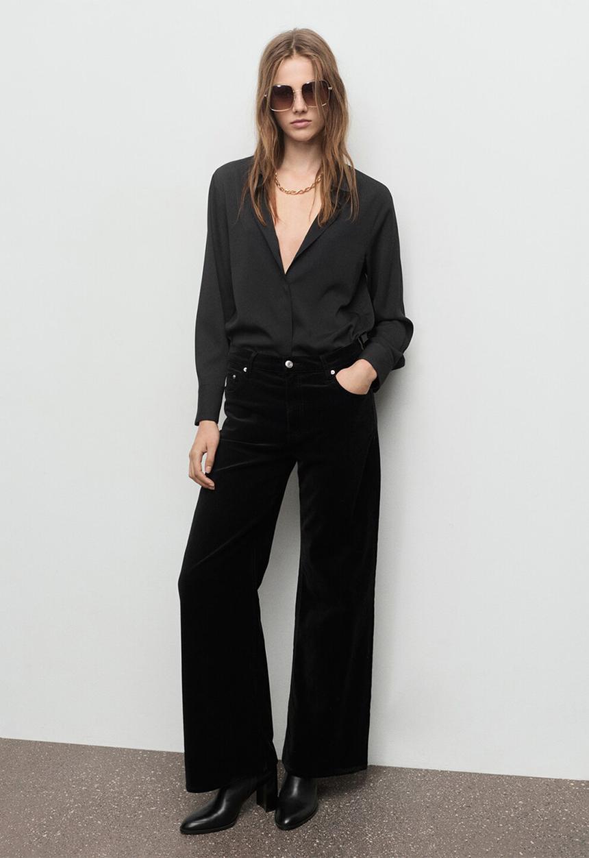 MANGO - Jeans siracusa - black