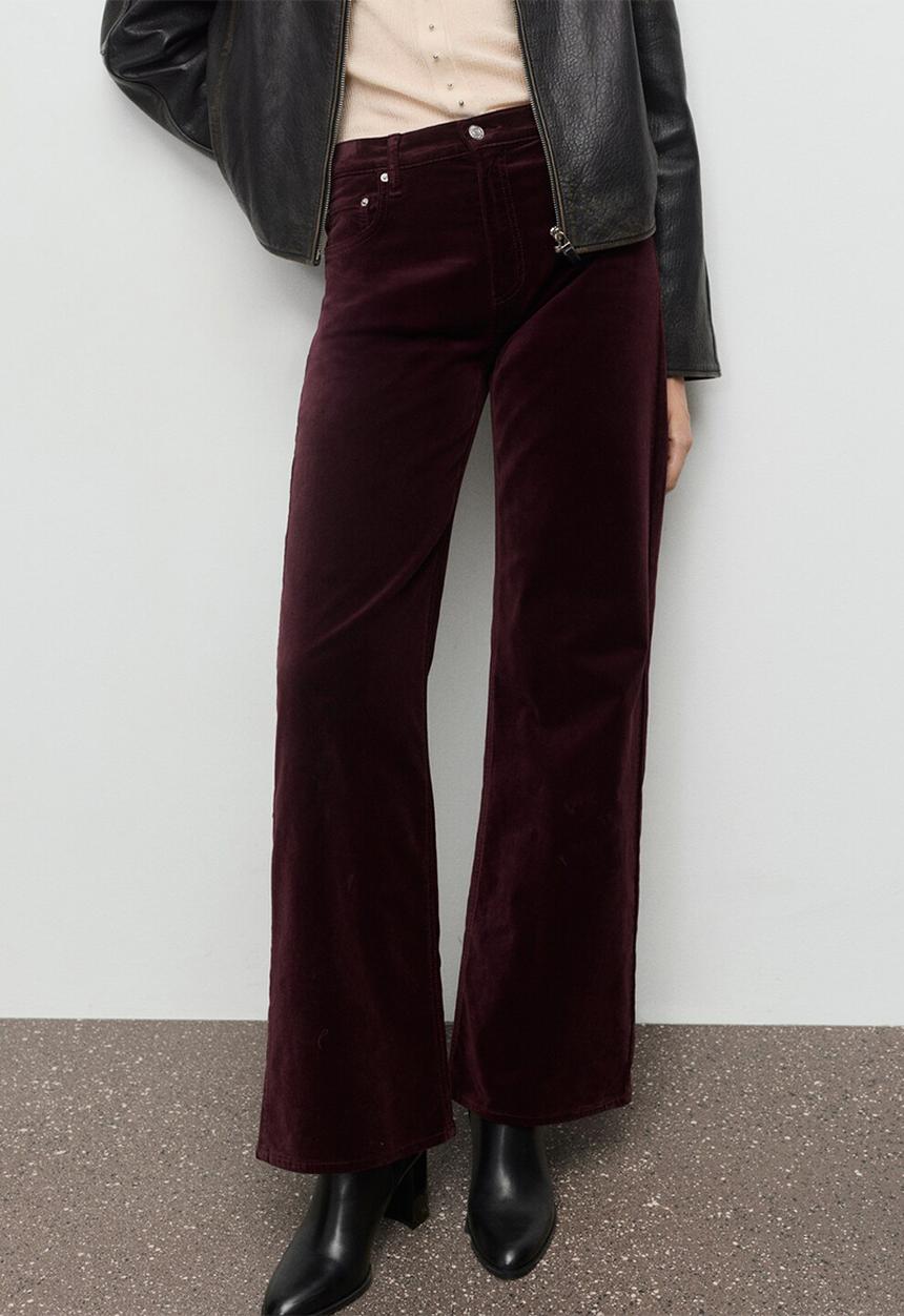 MANGO - Jeans siracusa - dark red