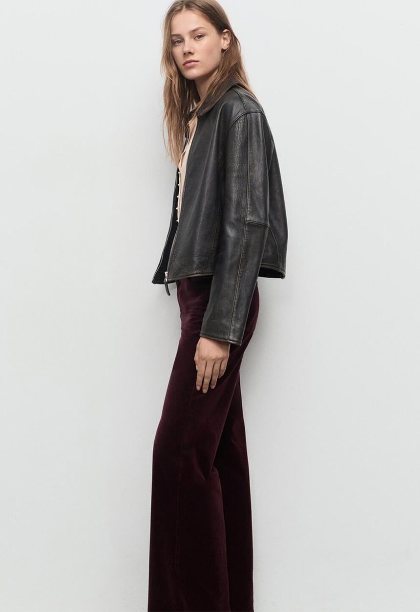 MANGO - Jeans siracusa - dark red