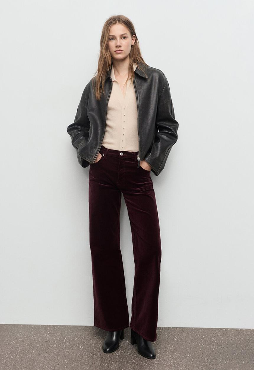 MANGO - Jeans siracusa - dark red