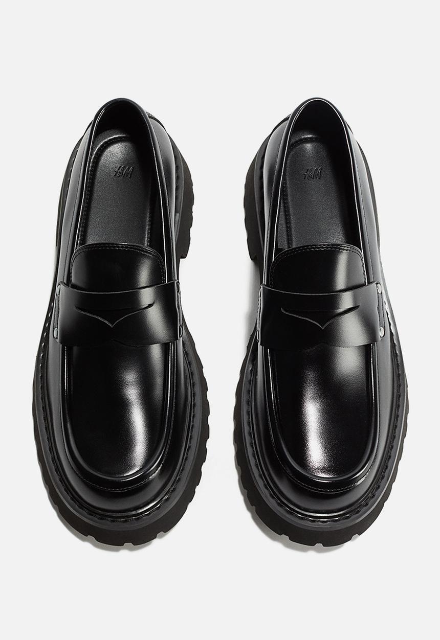 H&M - Chunky loafers - black