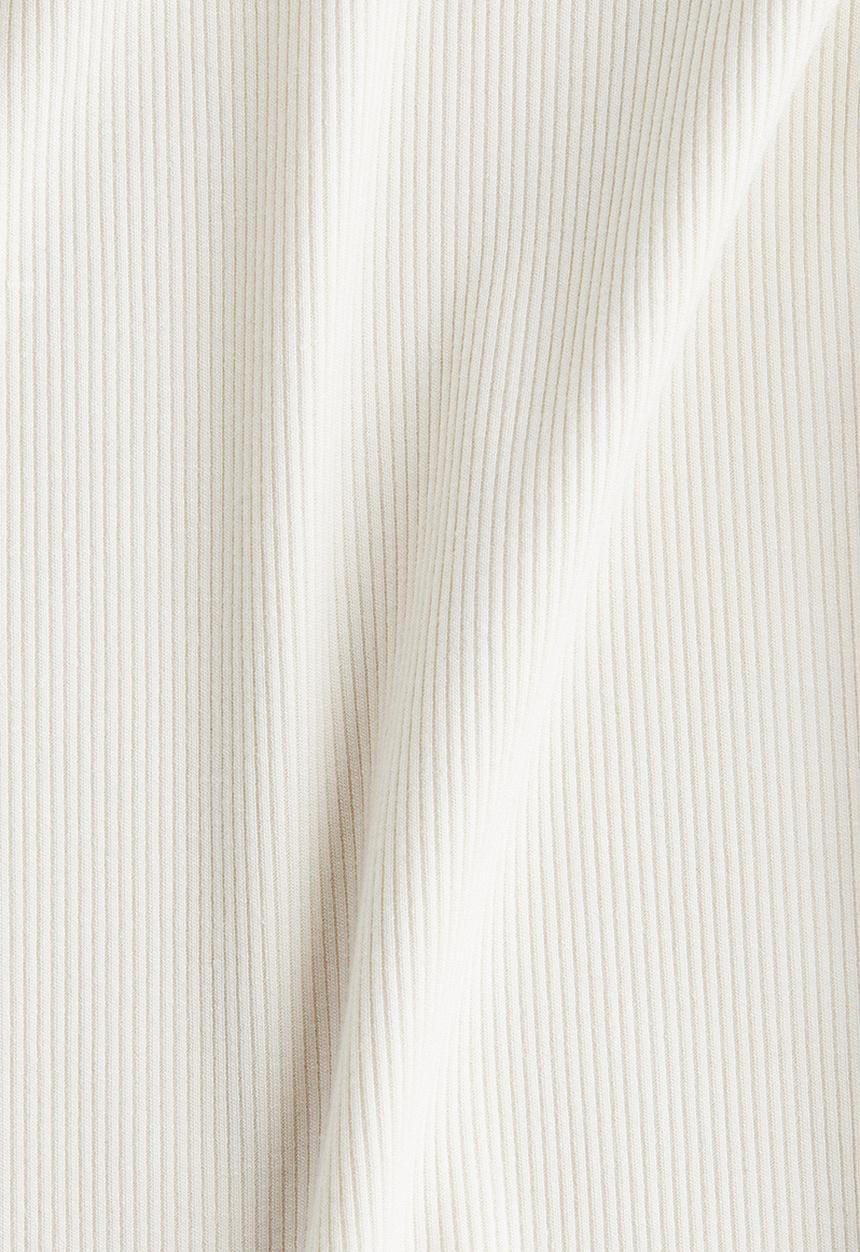 H&M - Stand-collar vest top - cream 