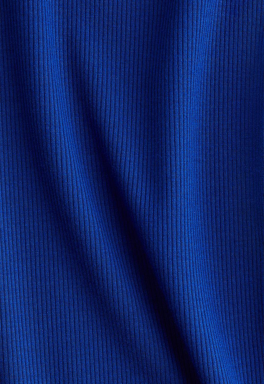 H&M - Stand-collar vest top - blue