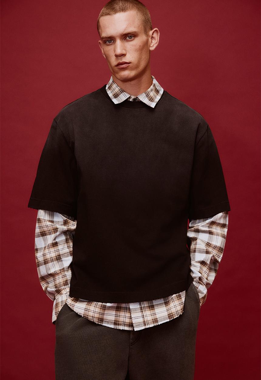 H&M - Oversized fit t-shirt - black