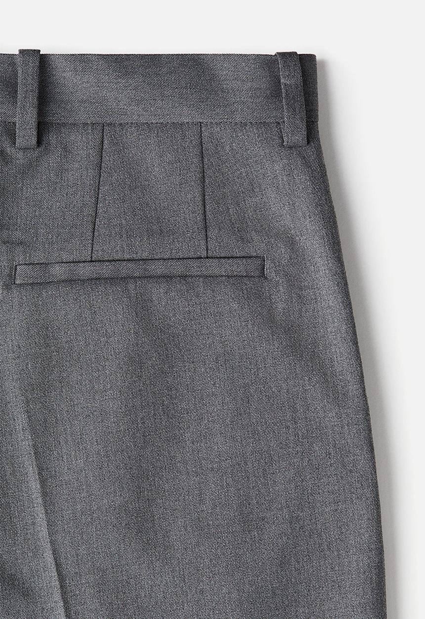 H&M - Loose fit tailored trousers - dark grey
