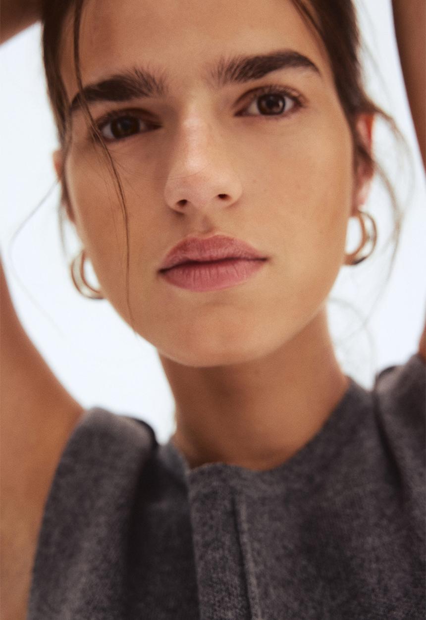 H&M - Wool-blend top - grey
