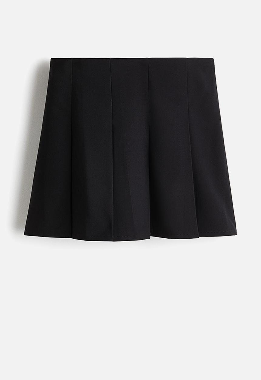 H&M - Pleated skirt - black