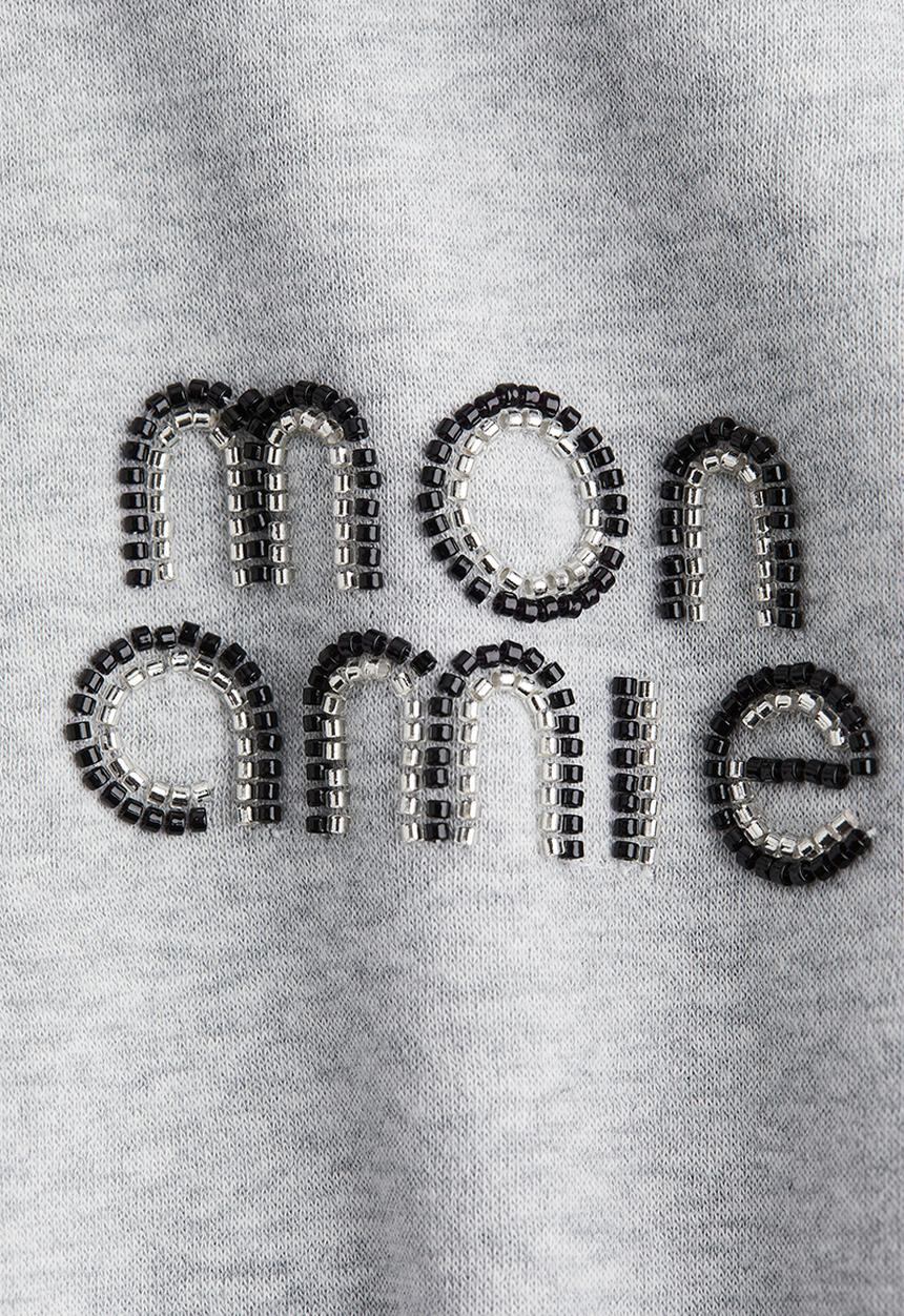 H&M - Loose-fit polo shirt - light grey marl/mon amie 