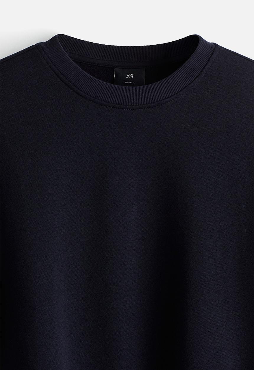 H&M - Loose fit sweatshirt - dark blue
