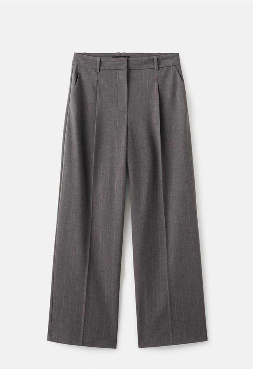 MANGO - Trousers gabo - lt pastel grey