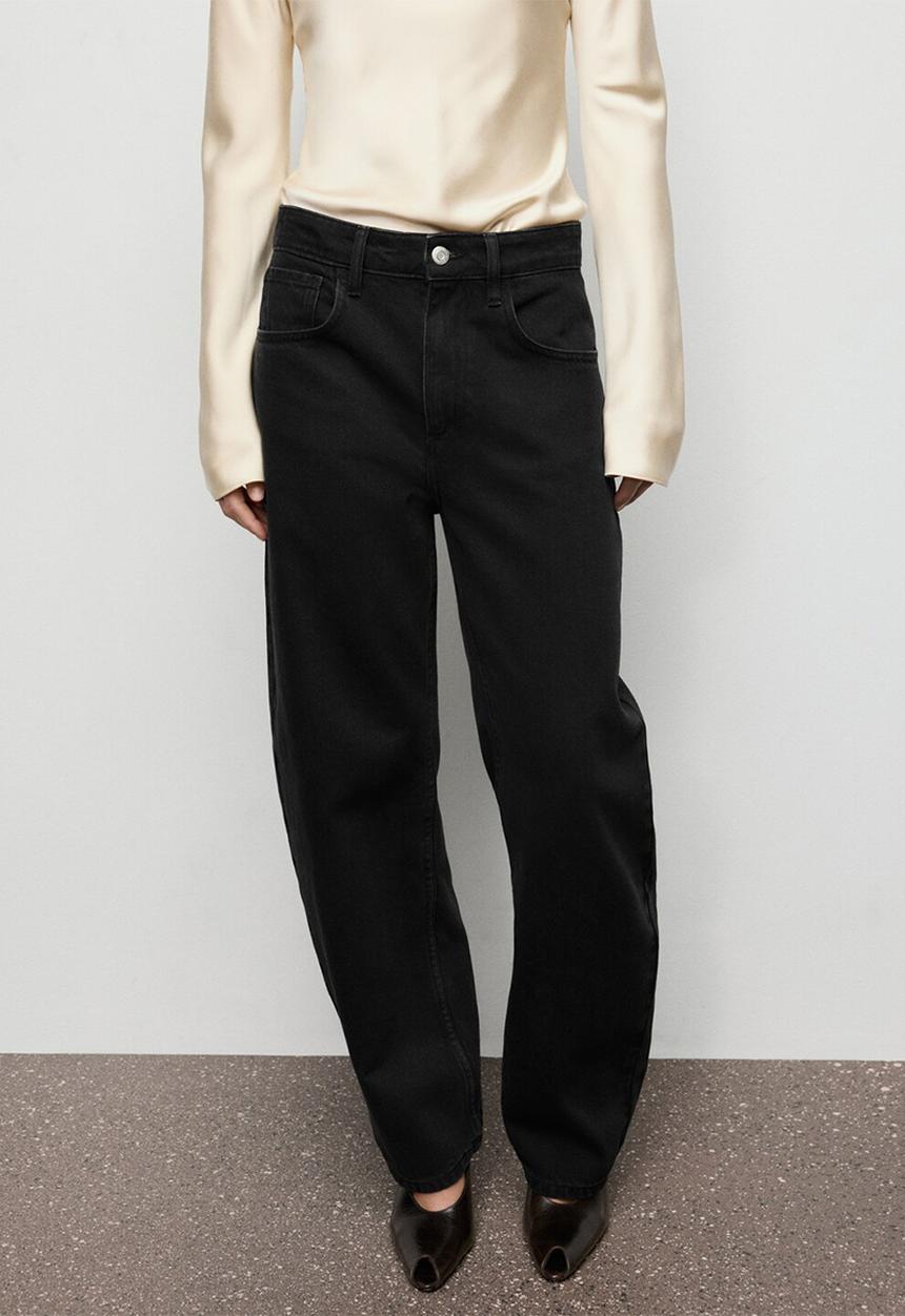 MANGO - Jeans bet - open gray