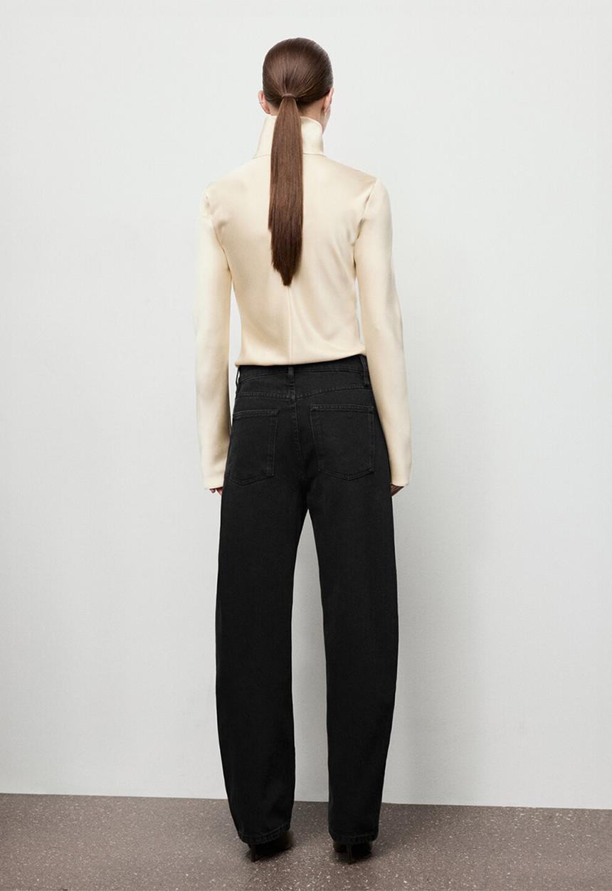 MANGO - Jeans bet - open gray