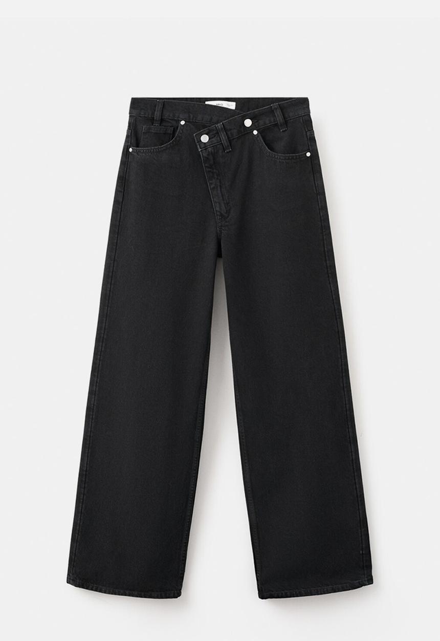 MANGO - Jeans malene - open gray