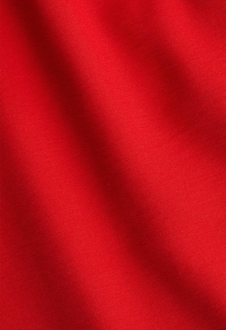 H&M - Tie-belt dress - bright red