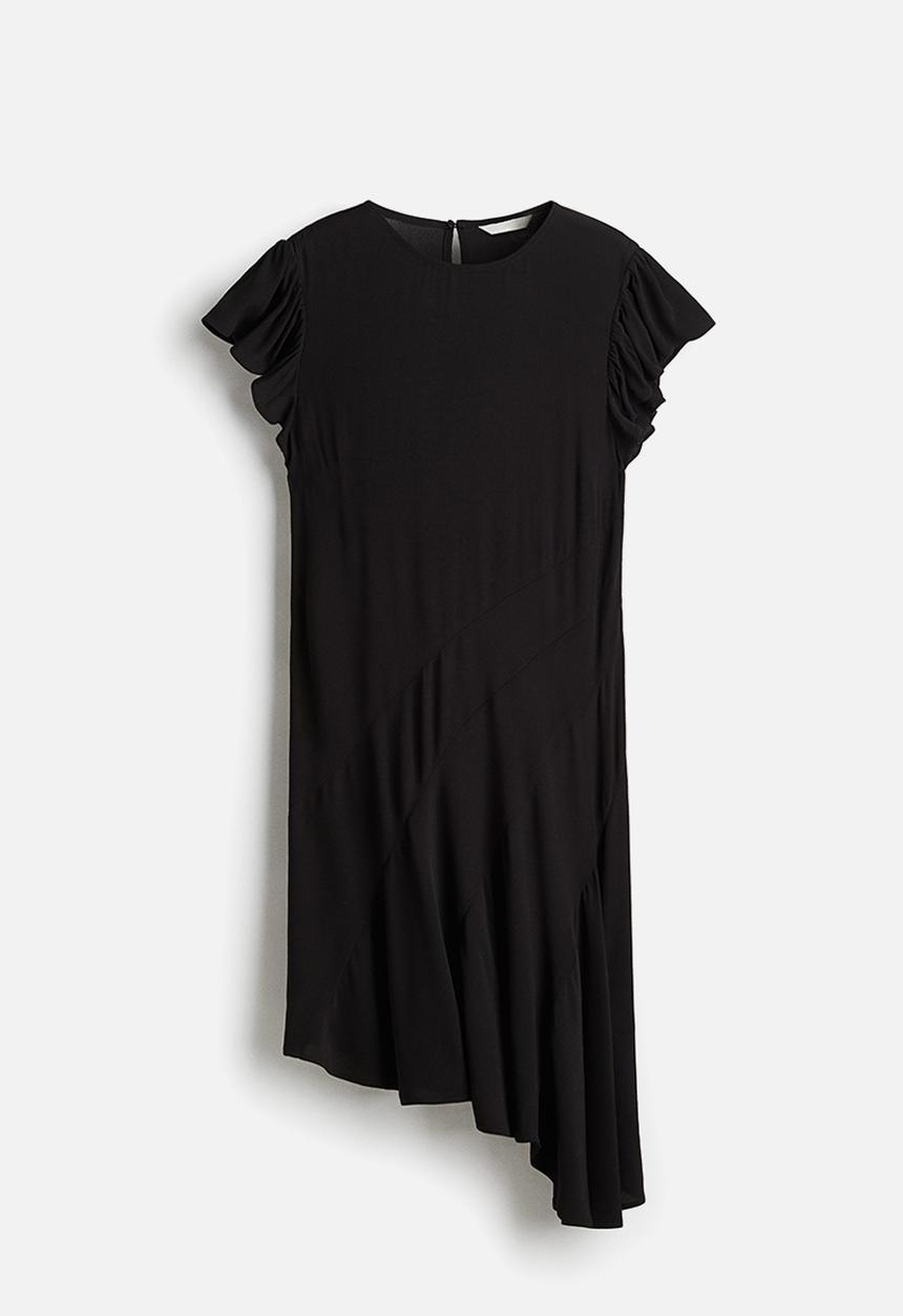 H&M - Asymmetric dress - black