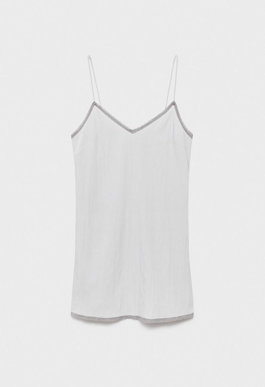 MANGO - Nightgown paraiso- grey