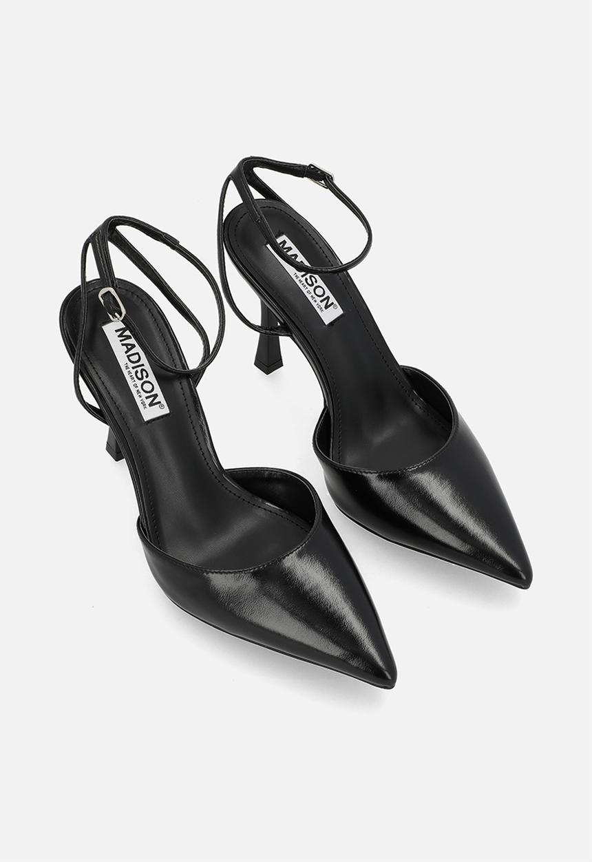Madison® - Natalia closed toe ankle strap - black
