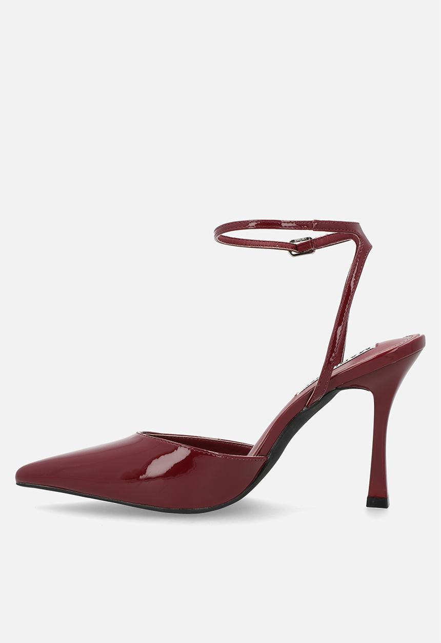 Madison® - Natalia closed toe ankle strap - wine
