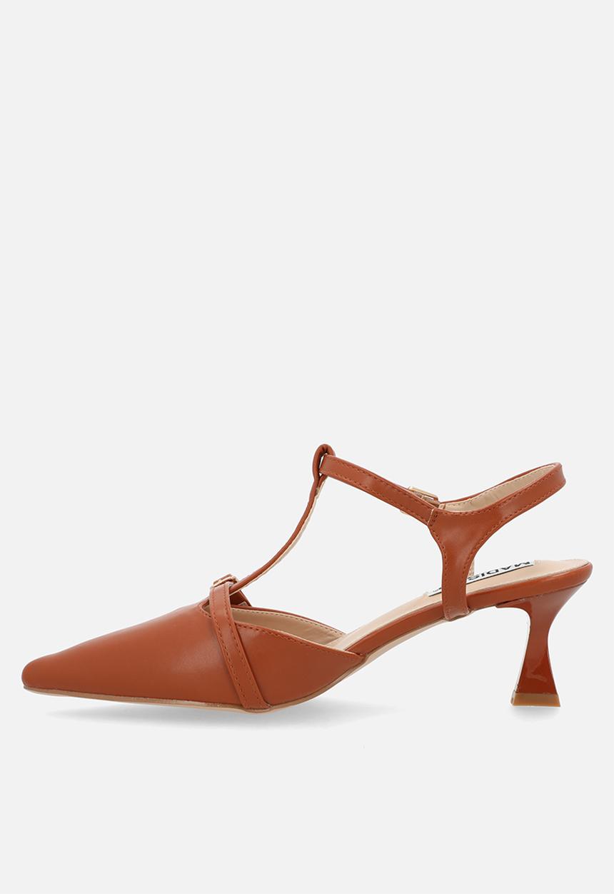 Madison® - Nadia closed toe ankle strap - tan