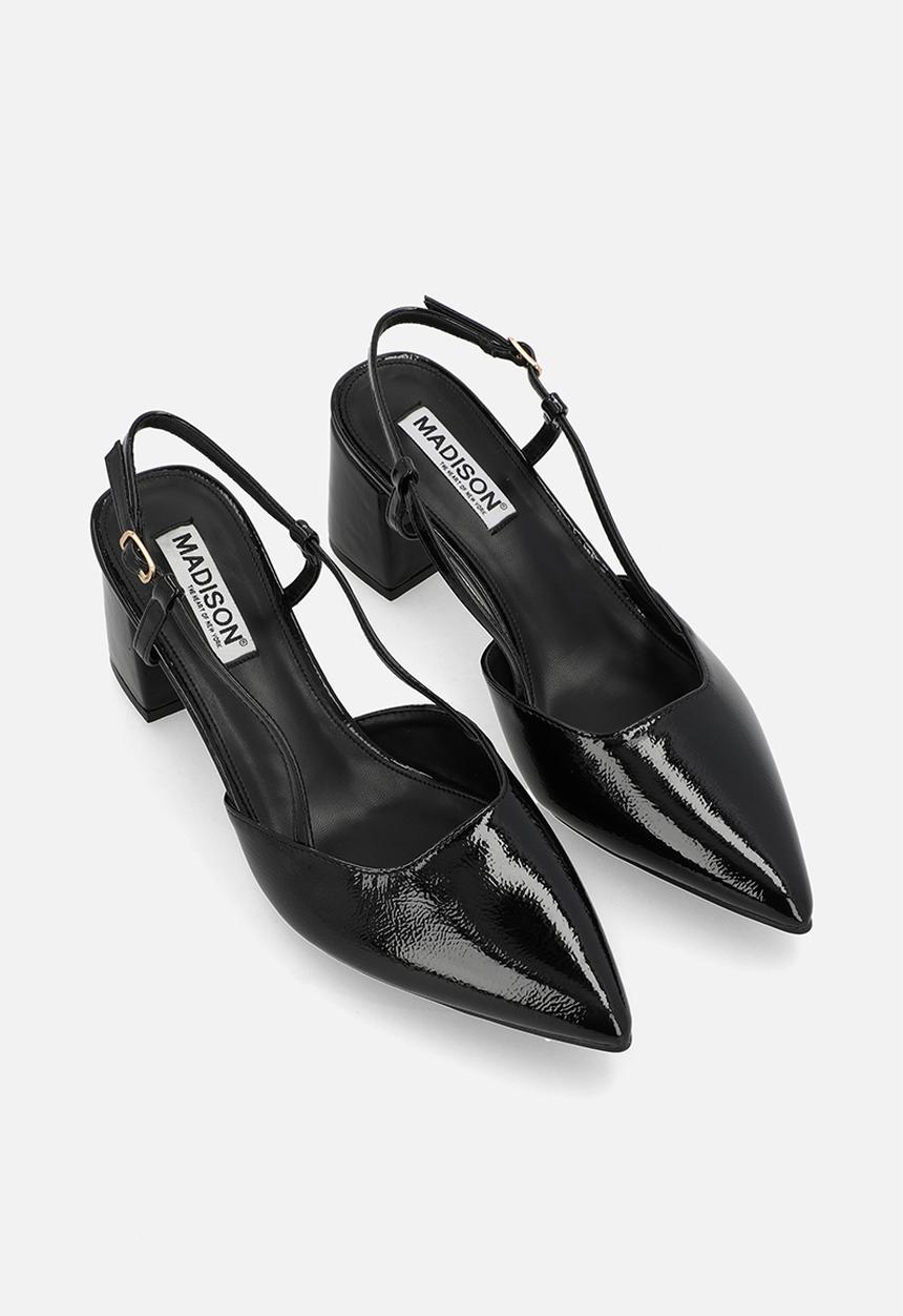 Madison® - Nanny closed toe slingback - black