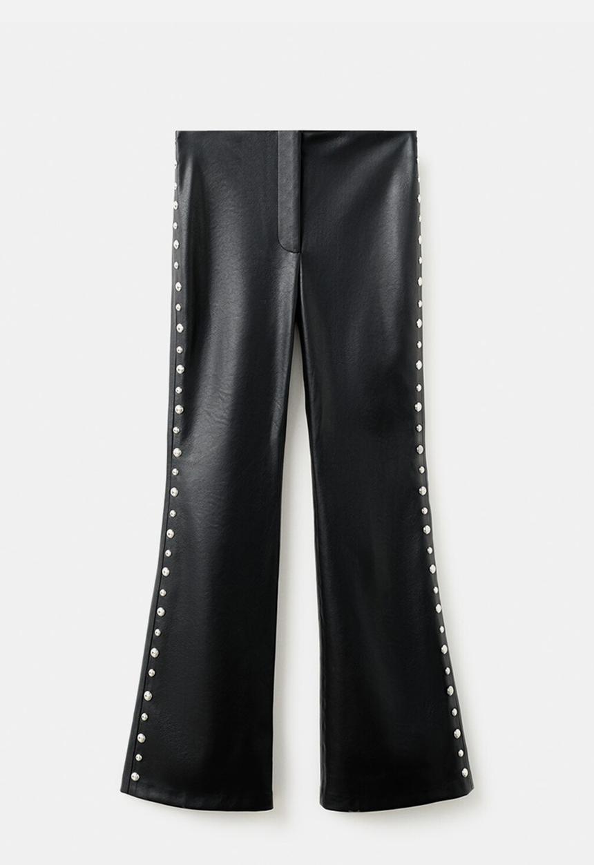 MANGO - Trousers ares - black