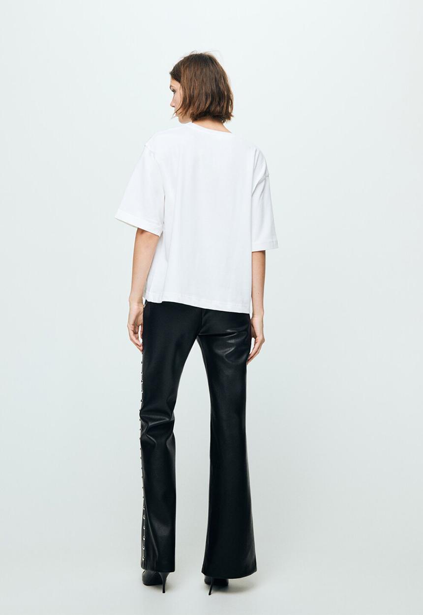 MANGO - Trousers ares - black