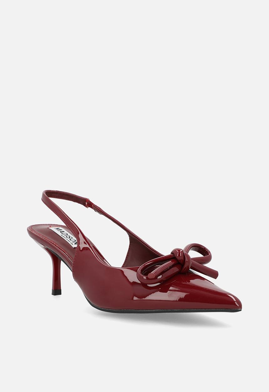 Madison® - Natasha closed toe slingback - wine