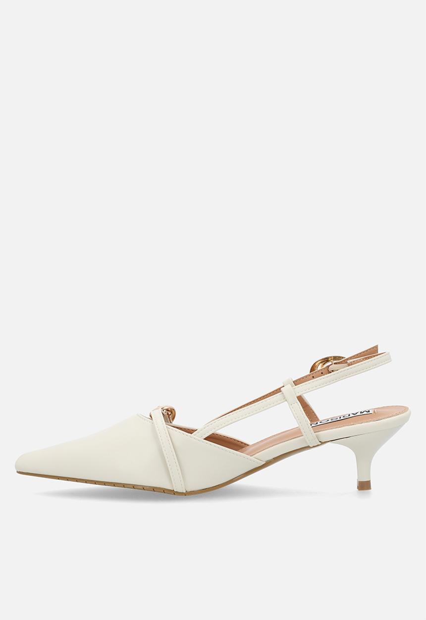 Madison® - Nadine closed toe slingback - off white