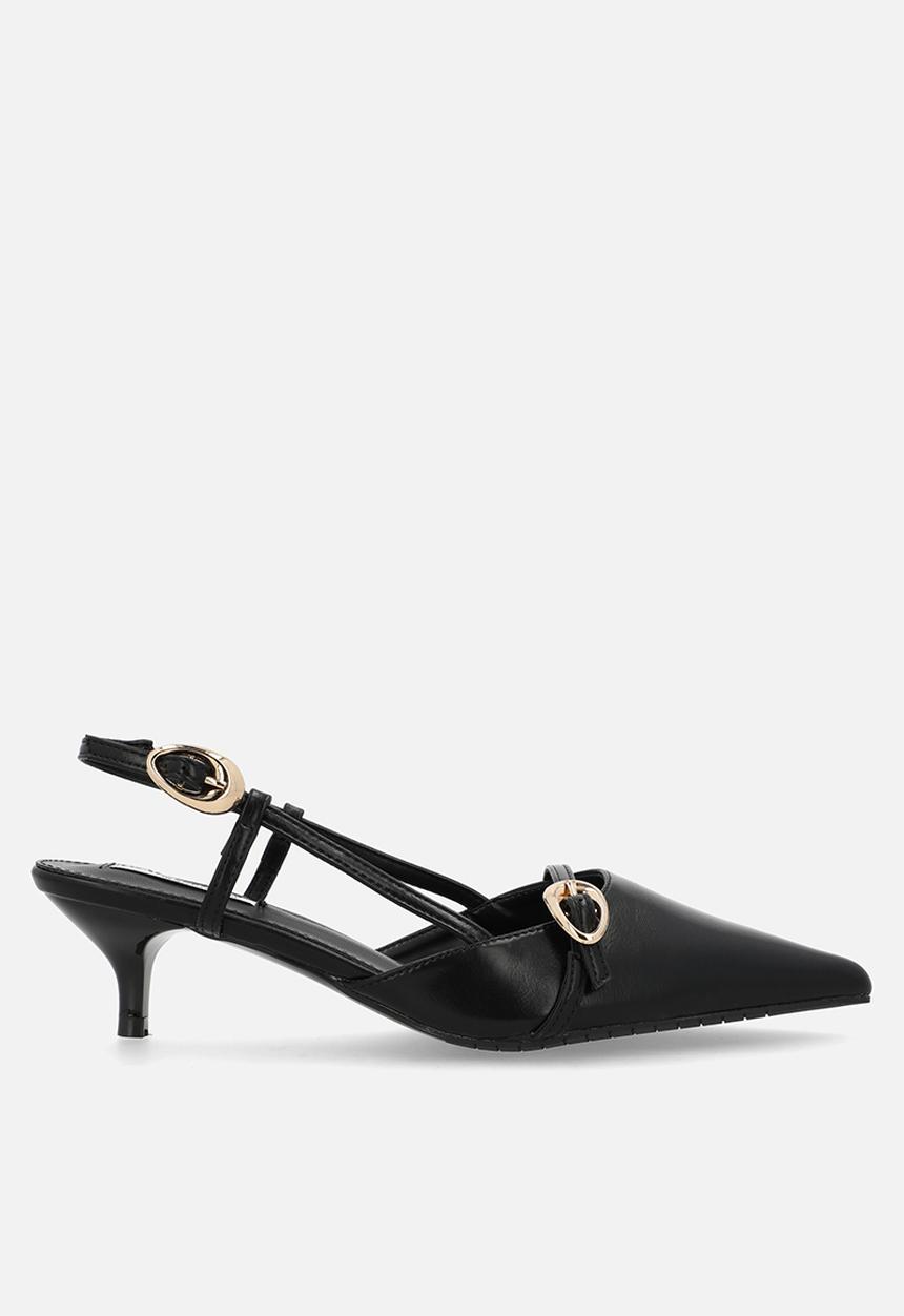 Madison® - Nadine closed toe slingback - black