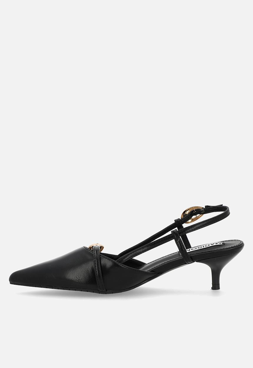 Madison® - Nadine closed toe slingback - black